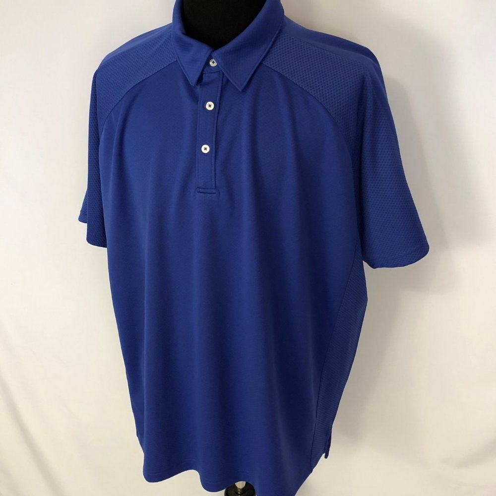Lands End Men's XXL Big Outdoor Polo Casual Shirt